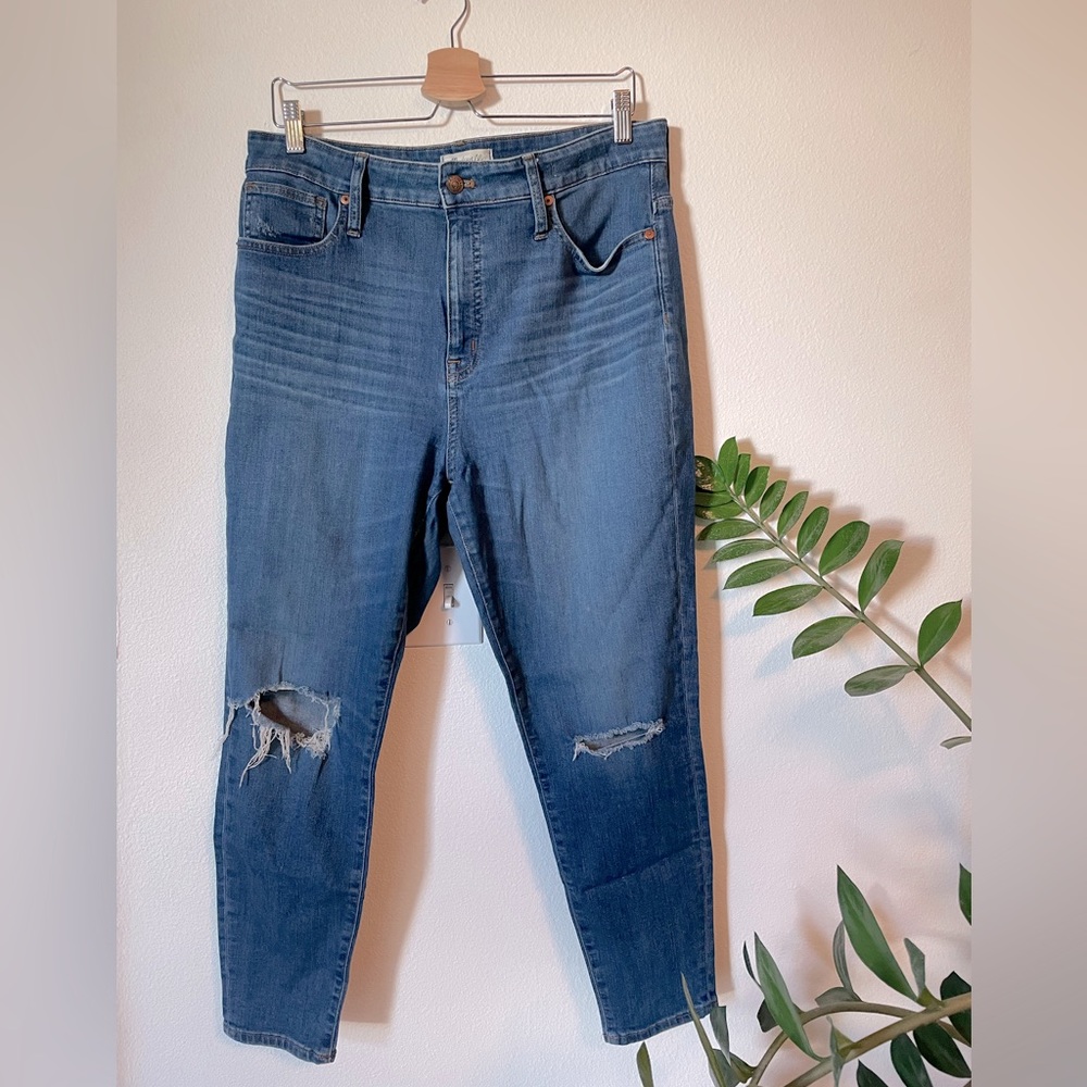 Madewell Curvy High Rise Skinny Crop